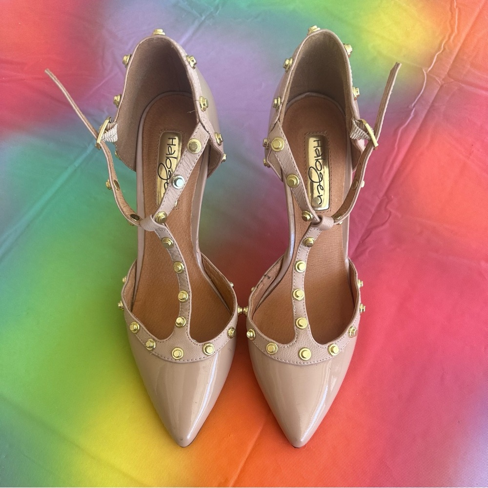 Taupe Halogen Heels